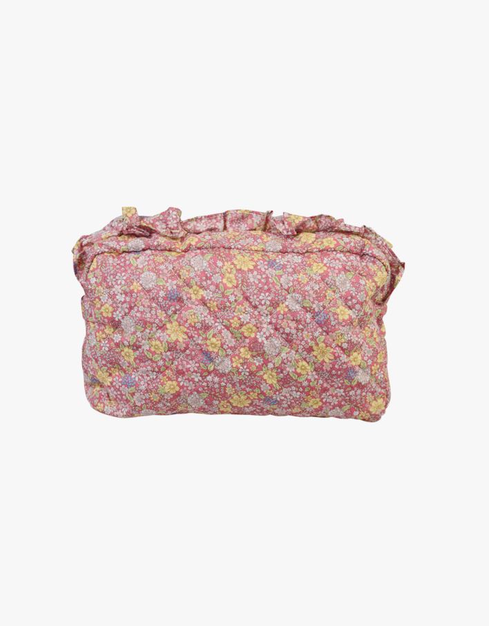 Stor toalettmappe multi rosa - 22x30 cm multi rosa - 1