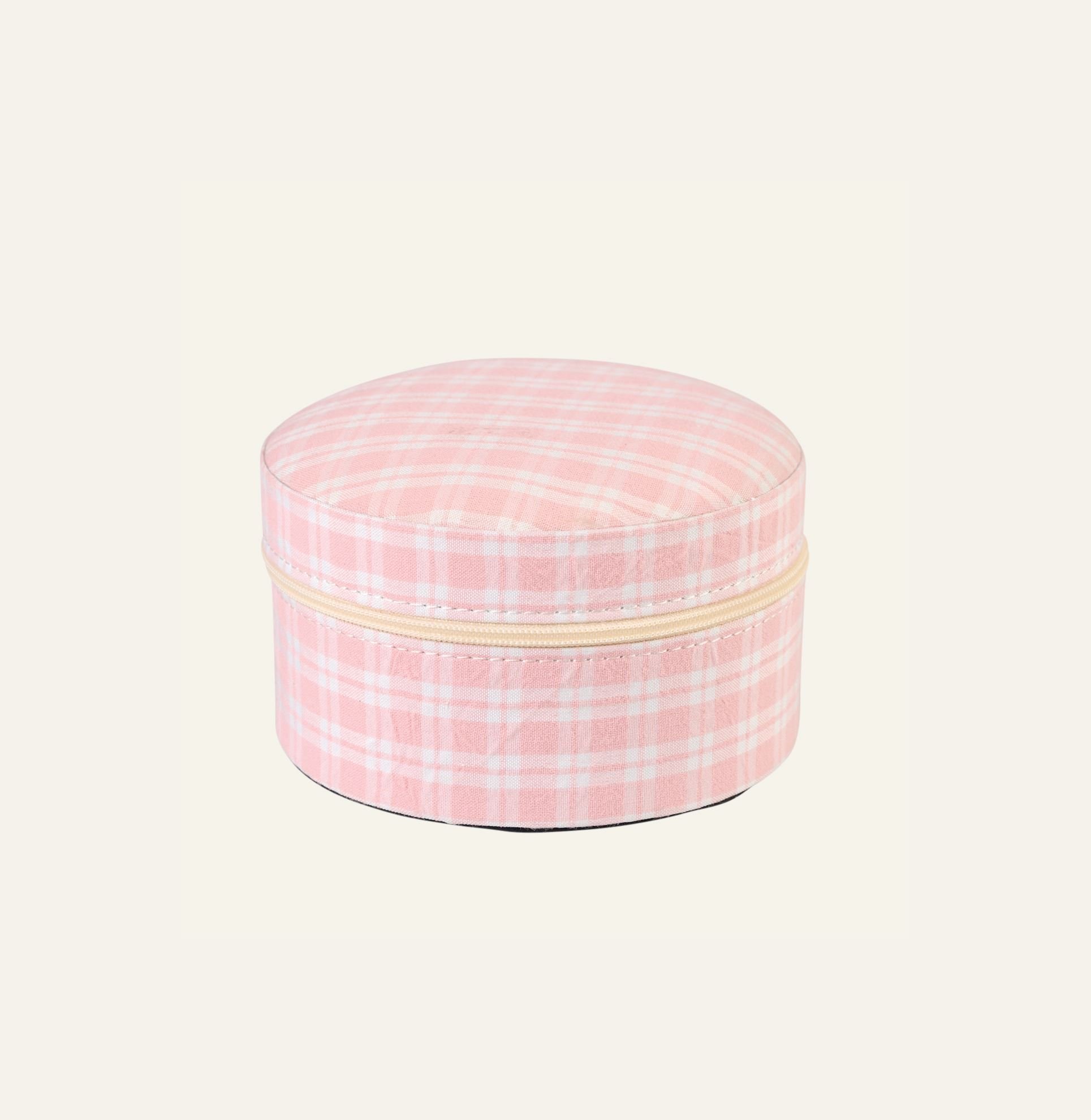 Smykkeskrin m/glidelås lys rosa - 3