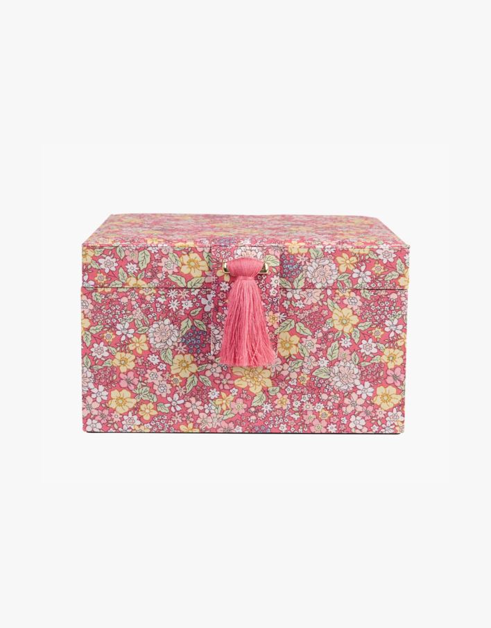 Smykkeskrin multi rosa - 20x20 cm multi rosa - 1