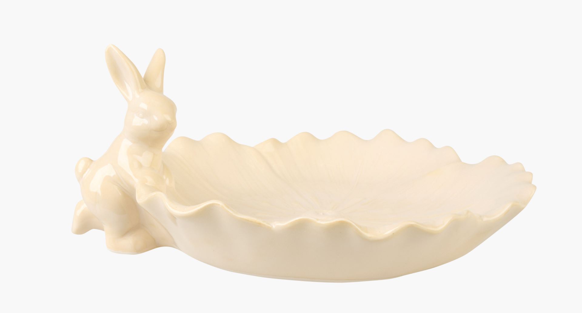 Skål beige - 23,2x20,3x10,5 cm beige - 1