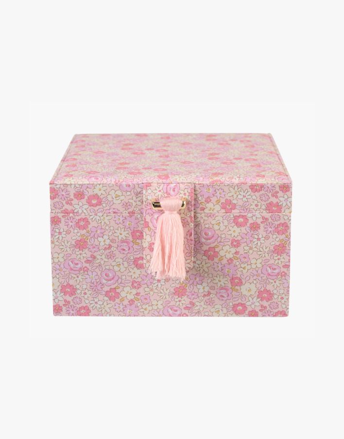 Smykkeskrin lys rosa - 20x20 cm lys rosa - 1