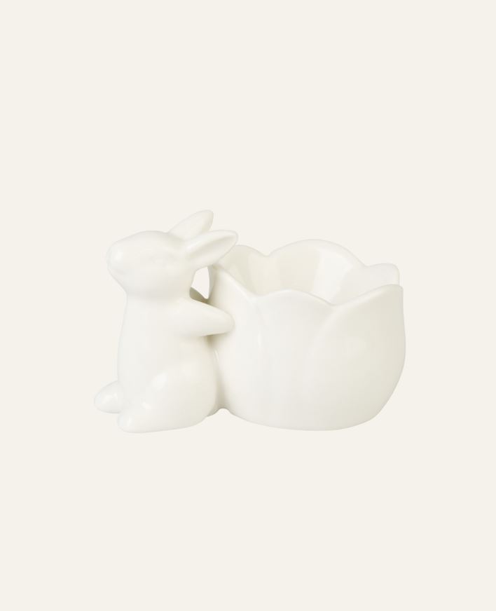 Eggeglass hvit - 8,7x5,6x5,1 cm hvit - 1