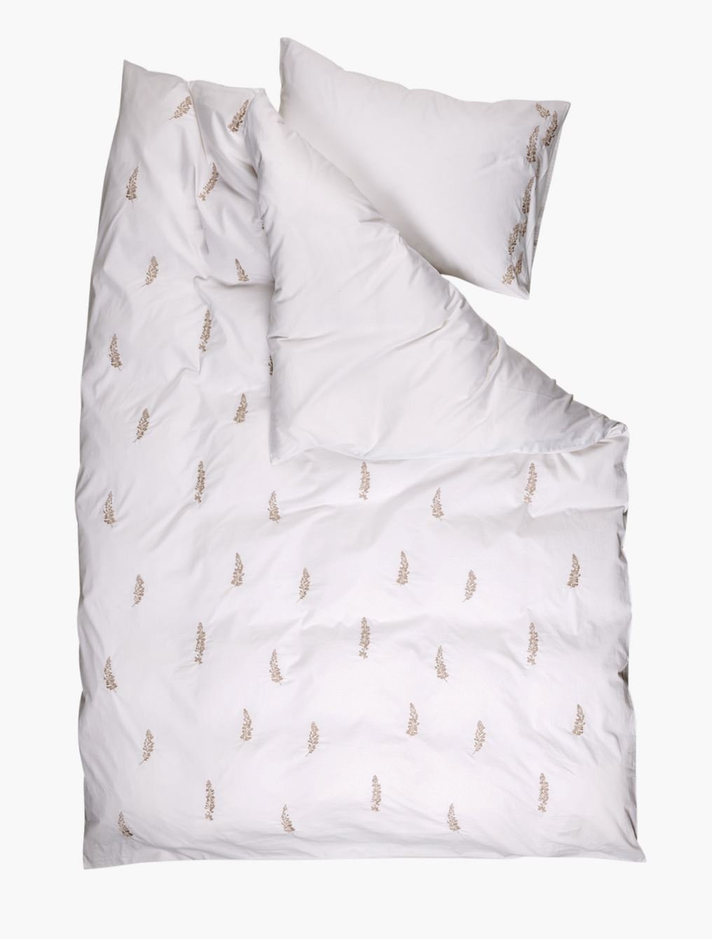 Sateng sengesett hvit - 4