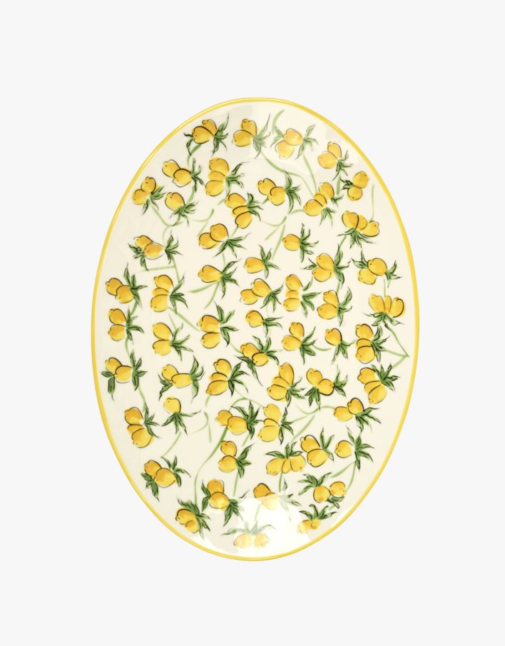 Fat multi gul - 35,5x25,3x3,2 cm multi gul - 1