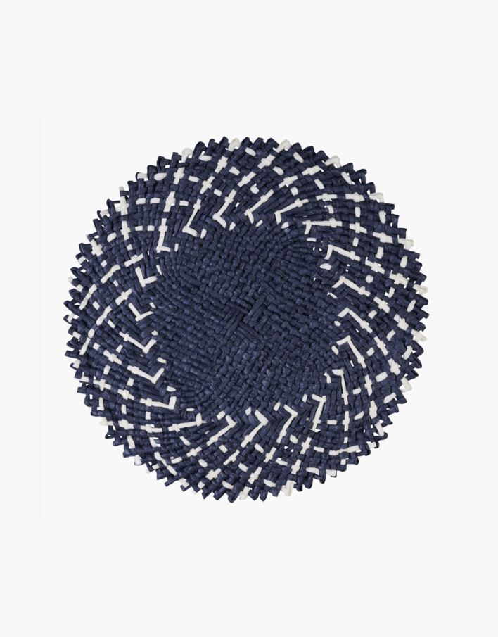 Brikke mørk blå - ø38 cm mørk blå - 1