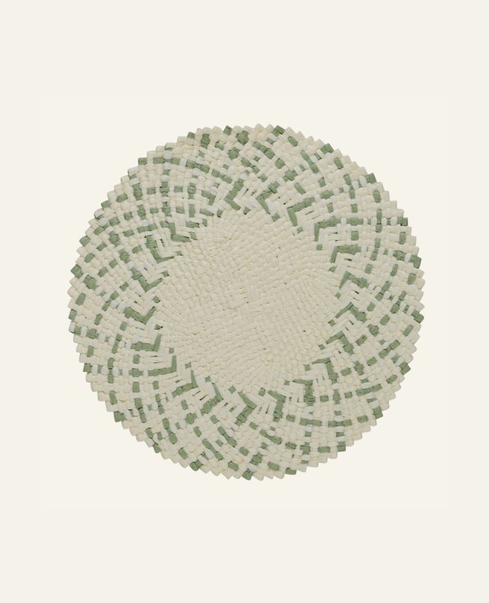 Brikke lys grønn - ø38 cm lys grønn - 1