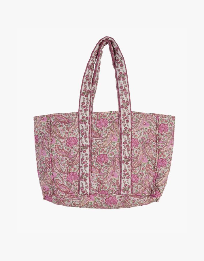 Liten tote bag multi rosa - 30x40 cm multi rosa - 1