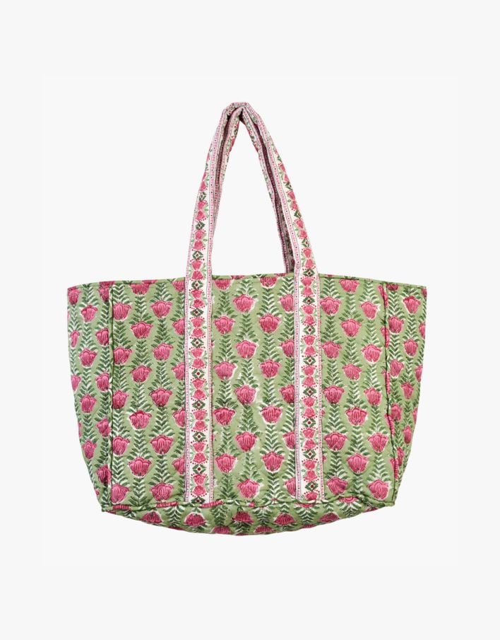 Totebag multi grønn - 38x48 cm multi grønn - 1