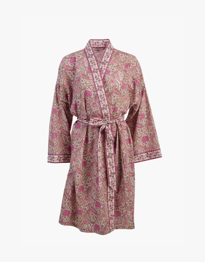 Kimono multi rosa - one size multi rosa - 1
