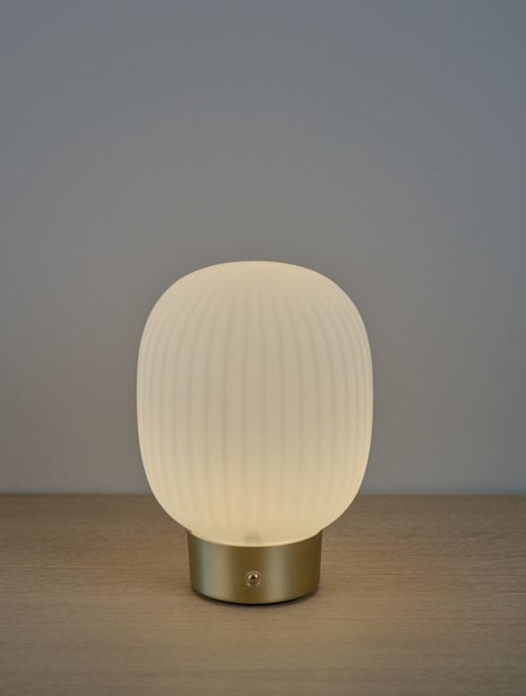 Led lampe messing - 2