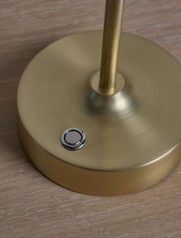 Led lampe messing - 5