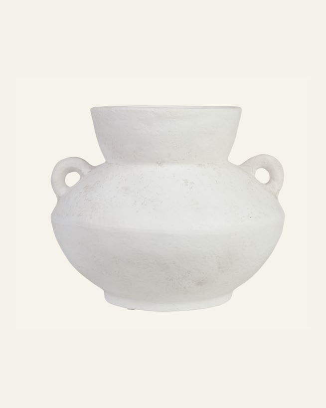 Vase hvit - 23x23x19,5 cm hvit - 1