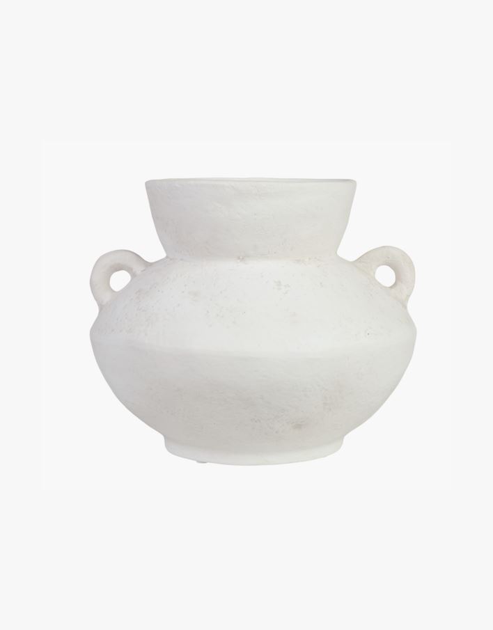 Vase hvit - 23x23x19,5 cm hvit - 1