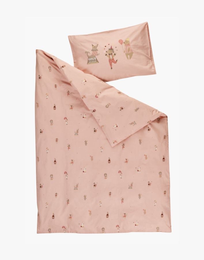 Sengetøy rosa - 100x140 40x60cm rosa - 1