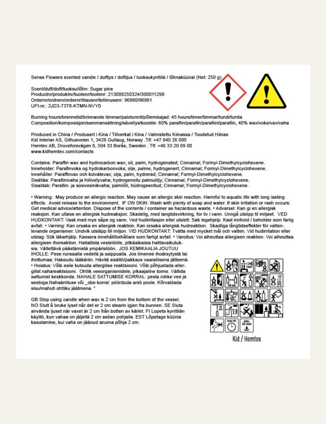 Duftlys multi grønn - 3