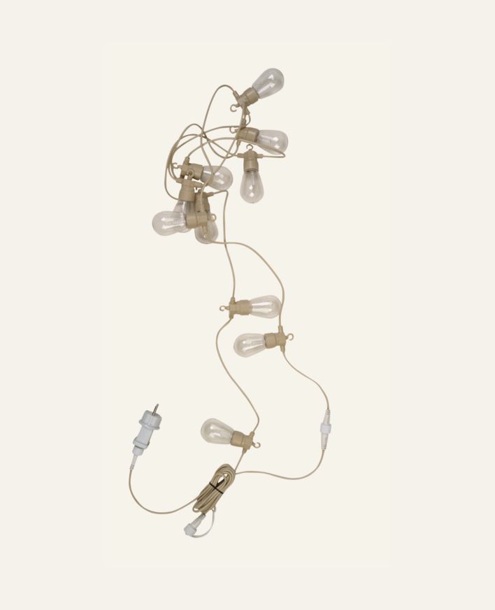 Led lyslenke beige - 570 cm beige - 1