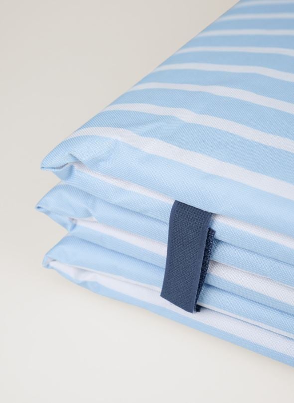 Strandmadrass lys blå - 2