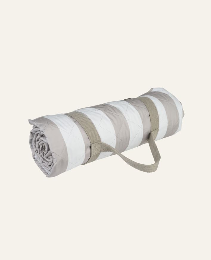 Piknikpledd beige - 135x150 cm beige - 1