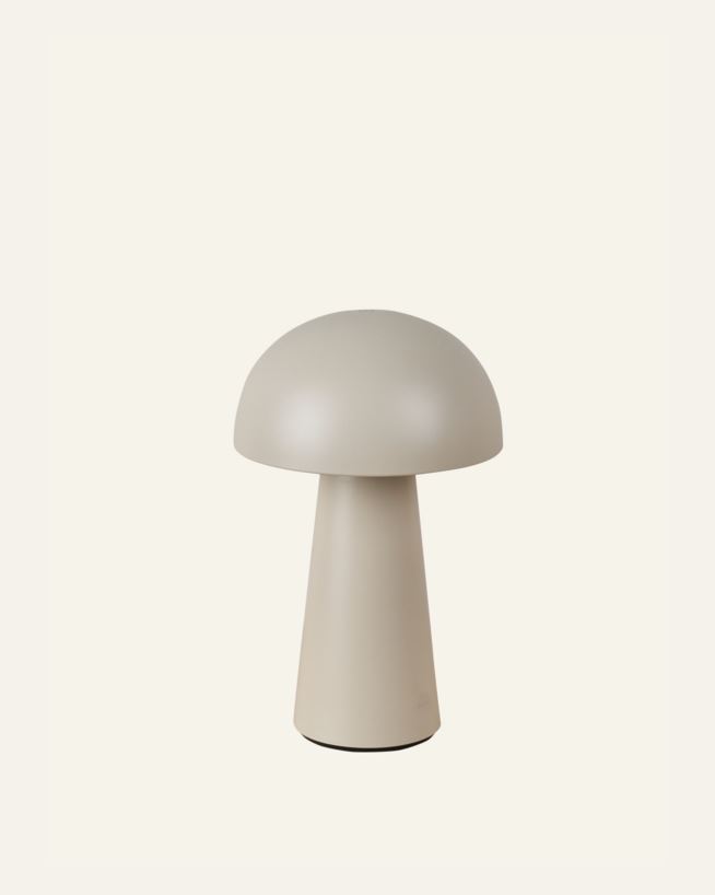 Led lampe beige - 21,5 cm ø13,7 beige - 1