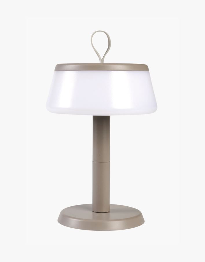 Led lampe taupe - 22,9 cm ø14,2 taupe - 1