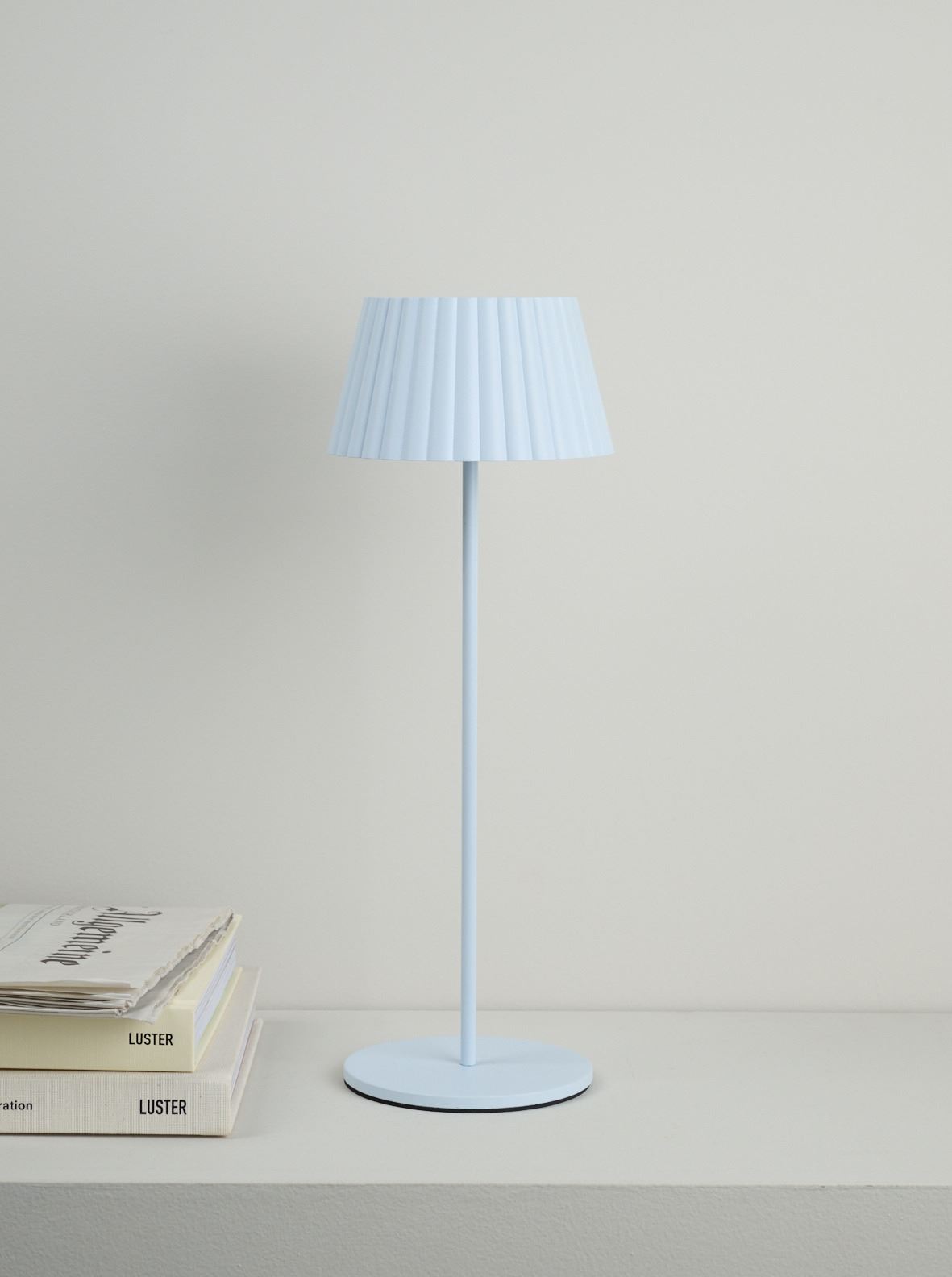 Led lampe lys blå - 3