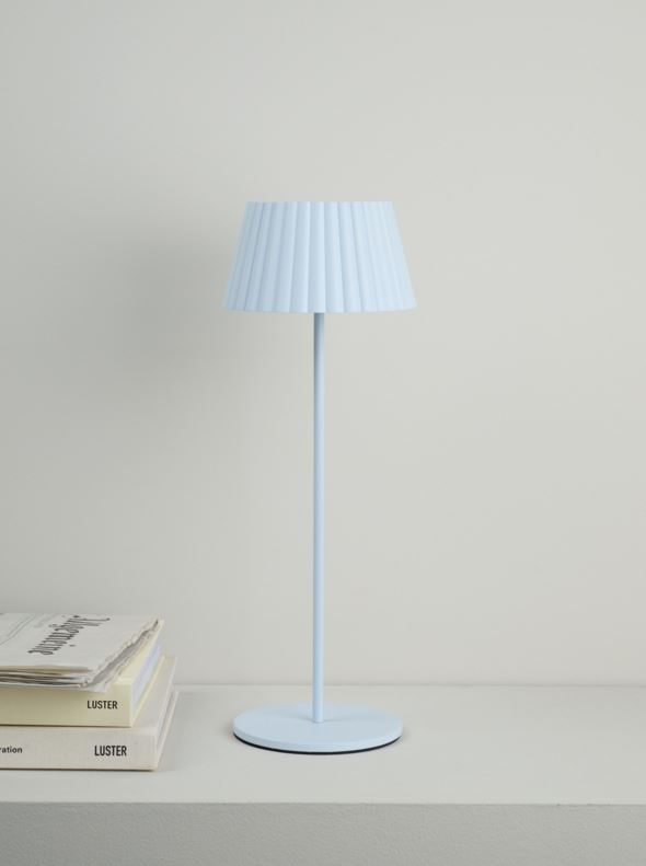 Led lampe lys blå - 3