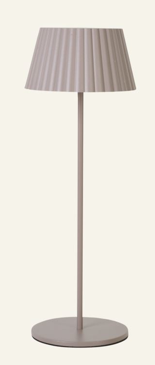 Forms & Objects Nymera Led Bordlampe Taupe 37,5 cm ø13,5