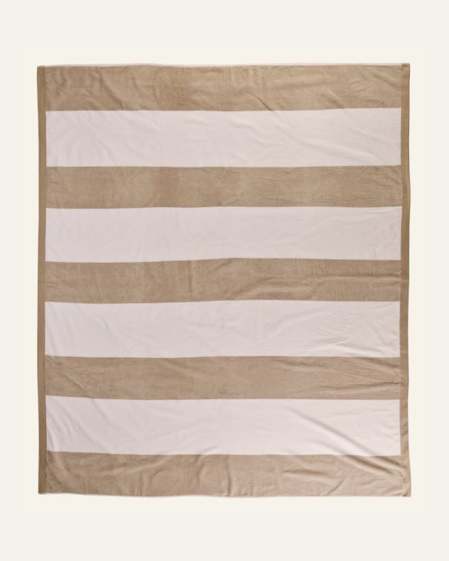 Badehåndkle beige - 200x180 cm beige - 1