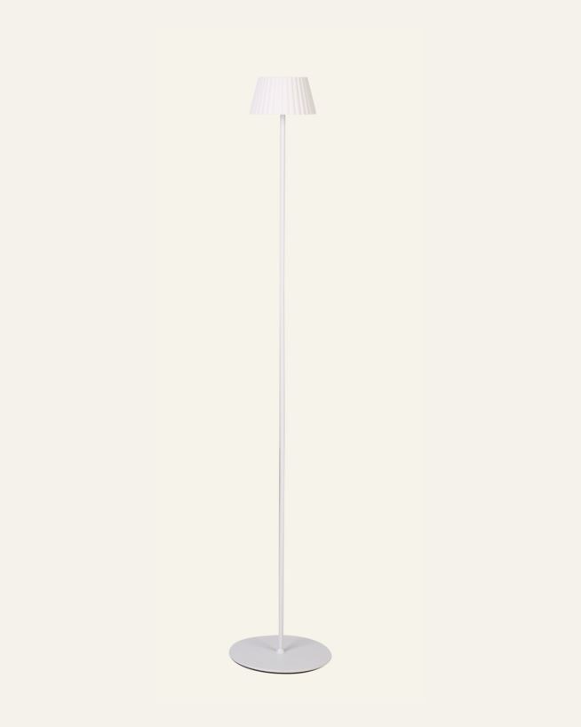 Led gulvlampe hvit - 122 cm ø13,5 hvit - 1