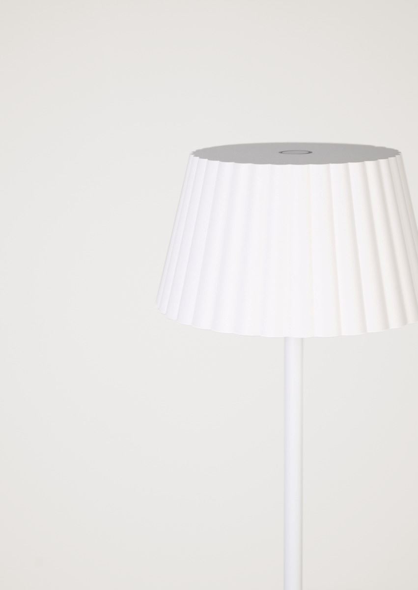 Led gulvlampe hvit - 2