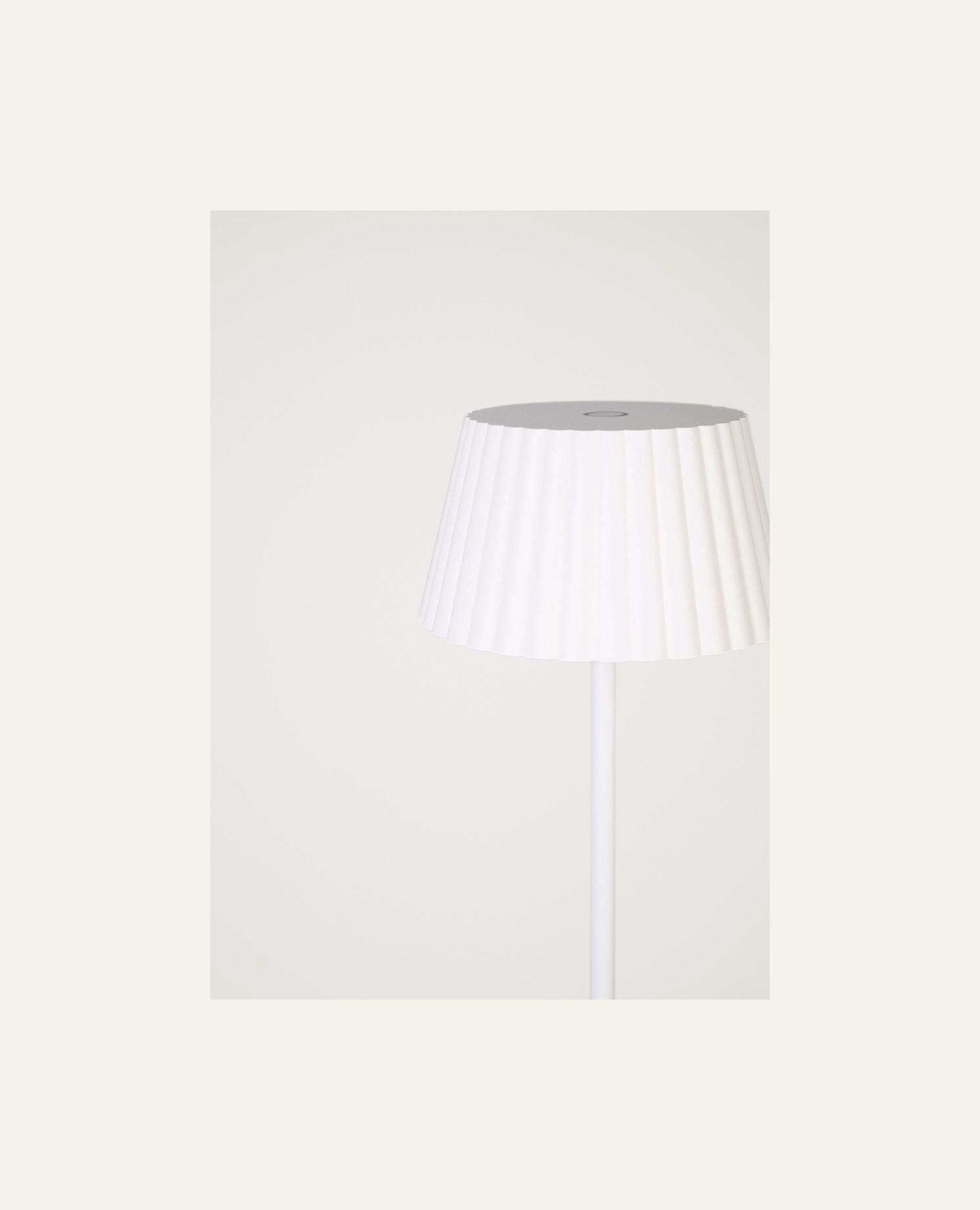 Led gulvlampe hvit - 2