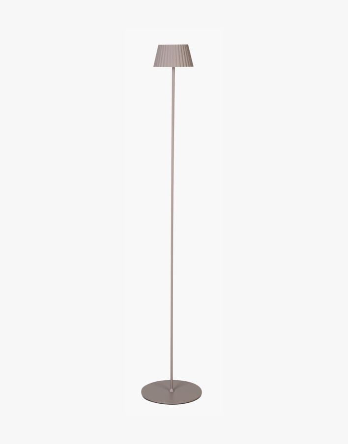 Led gulvlampe taupe - 122 cm ø13,5 taupe - 1