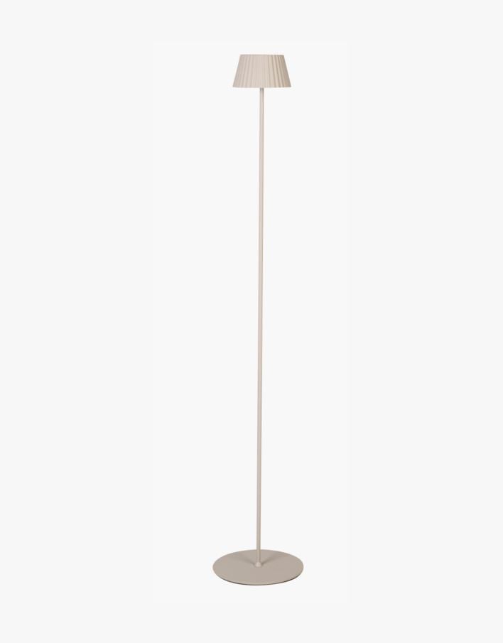 Led gulvlampe beige - 122 cm ø13,5 beige - 1