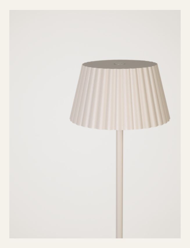 Led gulvlampe beige - 2