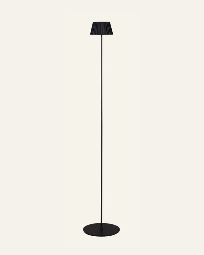Led gulvlampe svart - 122 cm ø13,5 svart - 1