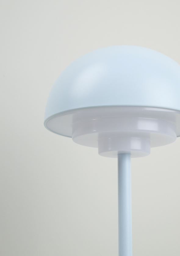 Led lampe lys blå - 5