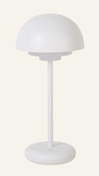 Forms & Objects Solara Led Bordlampe Hvit 28,2 cm ø13,7