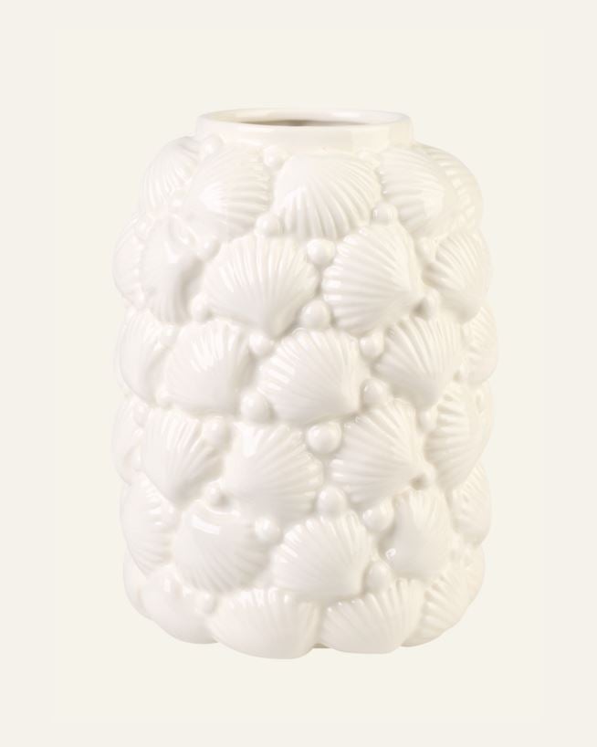 Vase hvit - 15,7x15,7x20,8 cm hvit - 1