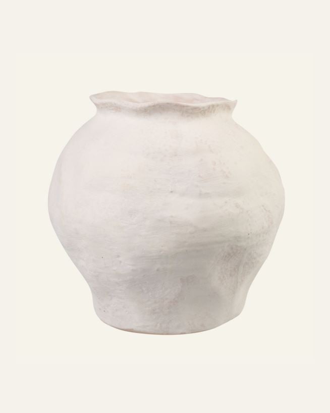 Vase hvit - 25,6x25,6x24,4 cm hvit - 1