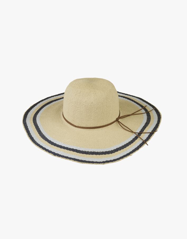 Stråhatt multi blå - 56,5 cm multi blå - 1