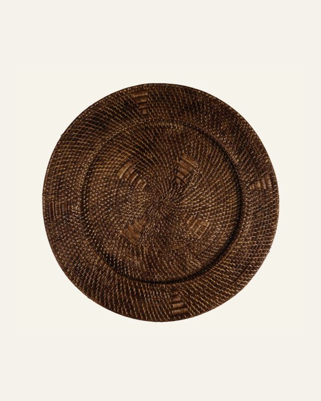 Fat mørk brun - ø70 cm mørk brun - 1