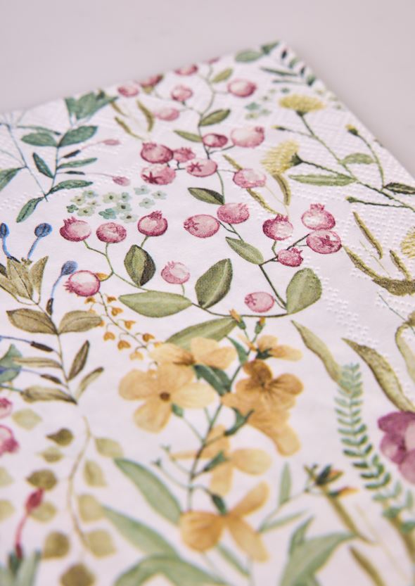 Papirservietter multi - 2