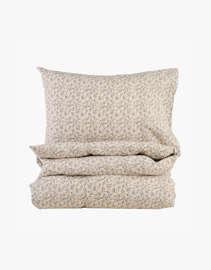 Bomull sengesett multi grønn - 200x220 cm multi grønn - 1