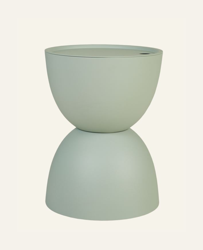 Hagebord lindegrønn - h46 cm ø34 lindegrønn - 1