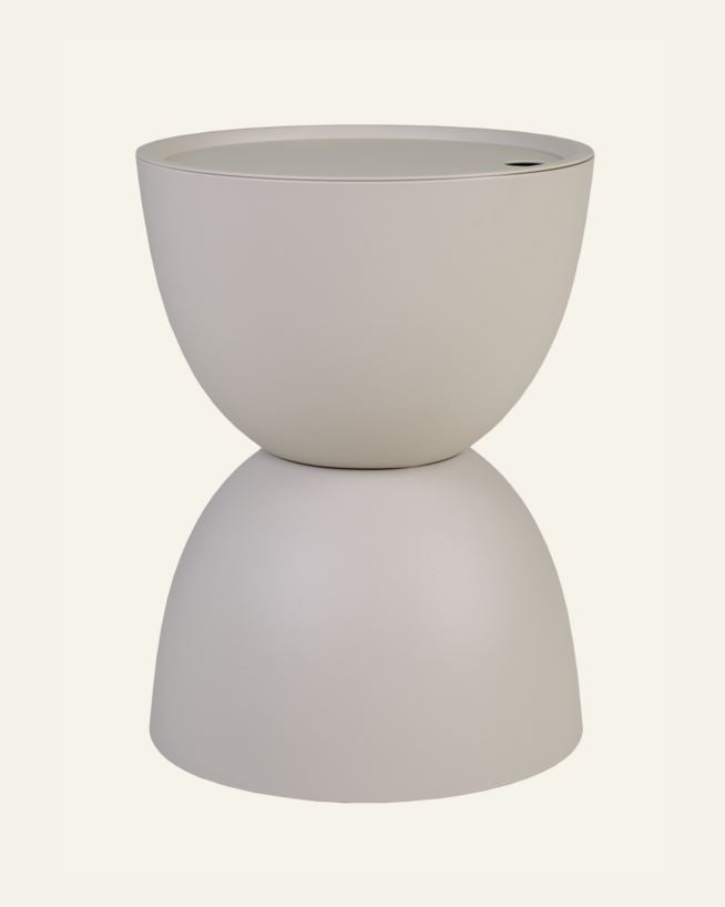 Hagebord sand - h46 cm ø34 sand - 1