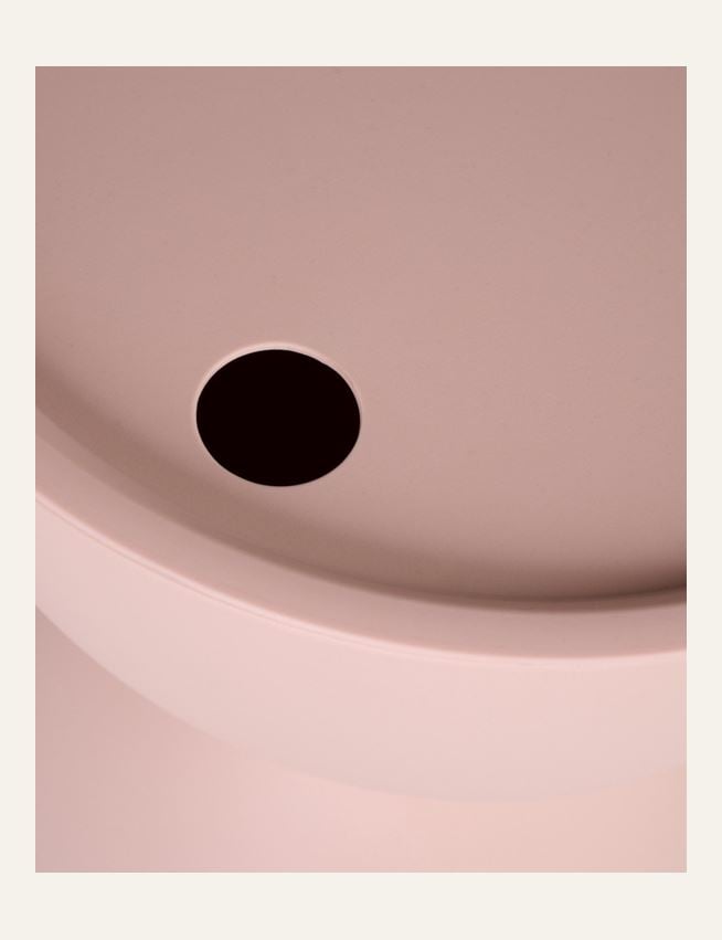 Hagebord pudderrosa - 2