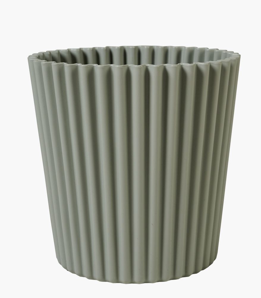 Utepotte grågrønn - 25x25x25 cm Grågrønn - 1