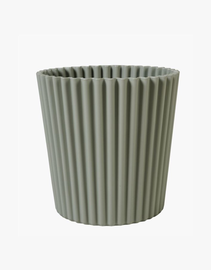 Utepotte grågrønn - 25x25x25 cm Grågrønn - 1