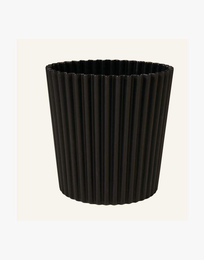 Utepotte svart - 25x25x25 cm svart - 1