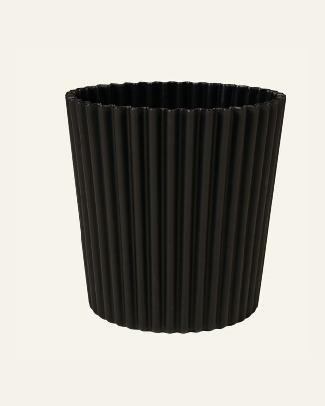 Utepotte svart - 25x25x25 cm svart - 1